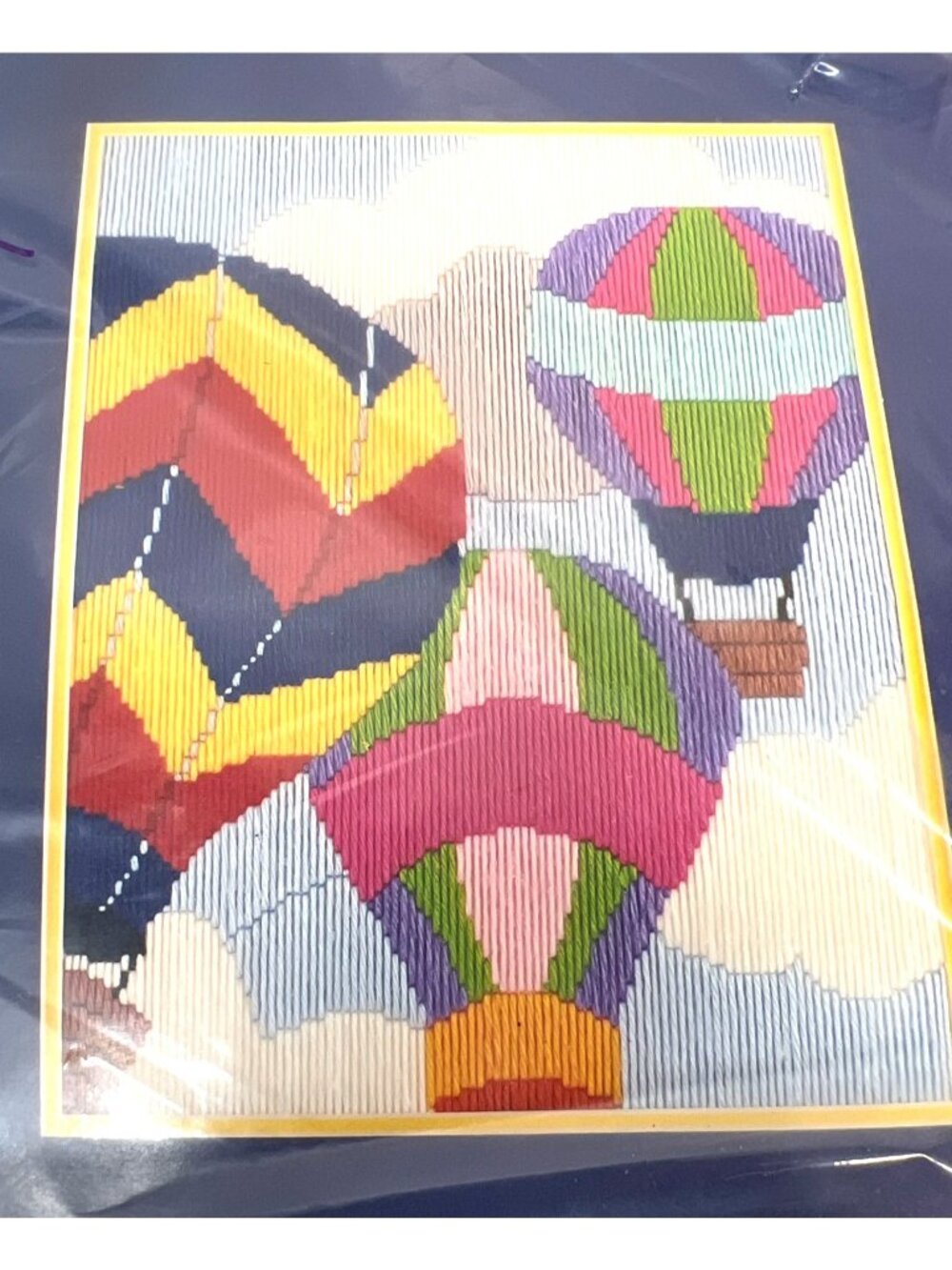 Temptations Long Stitch Collection Up And Away Wall Hanging